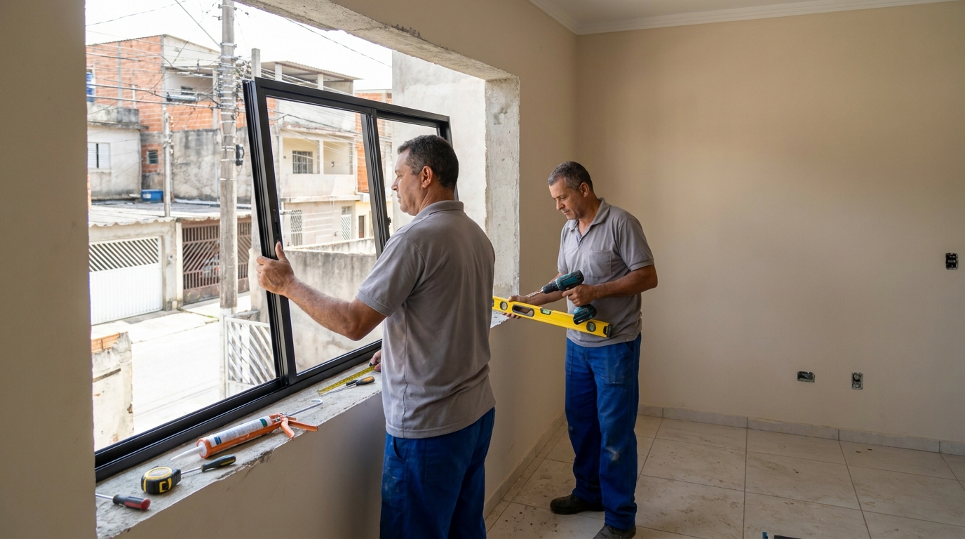 Esquadrias de Alumínio em Maringá‑PR